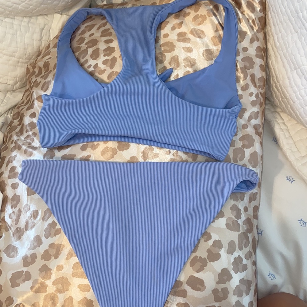L* Space Ridin High Tara Ribbed Racerback bikini - Picture 3 of 5